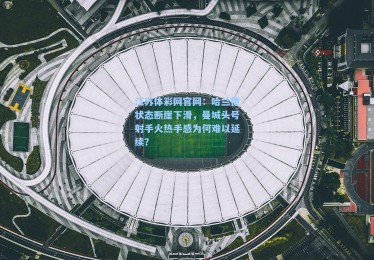 江苏体彩网官网：哈兰德状态断崖下滑，曼城头号射手火热手感为何难以延续？